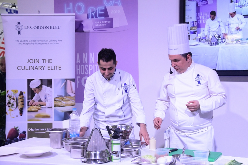 Le Cordon Bleu live cooking demonstration with Chef Emil Minev